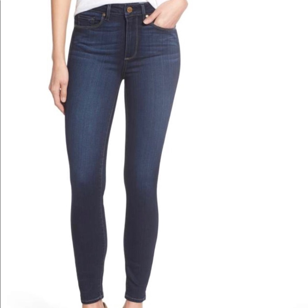 Paige ankle skinny jeans